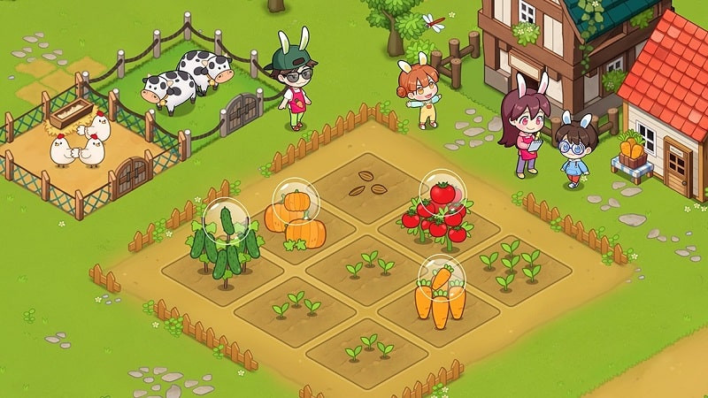 Rabbit Family's Carrot Farm on Android