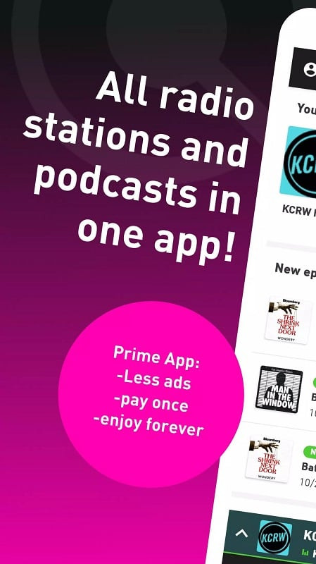 Radio.net PRIME Mod APK screenshot