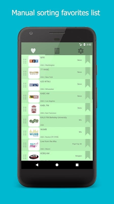 RadioNet Radio Online MOD APK trên Android