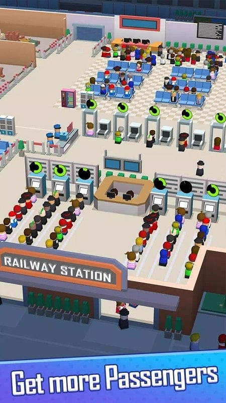 Railway Tycoon MOD APK Efficiency Upgrades