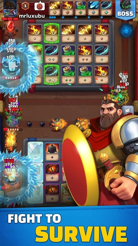 Random Card Defense MOD APK Screenshot