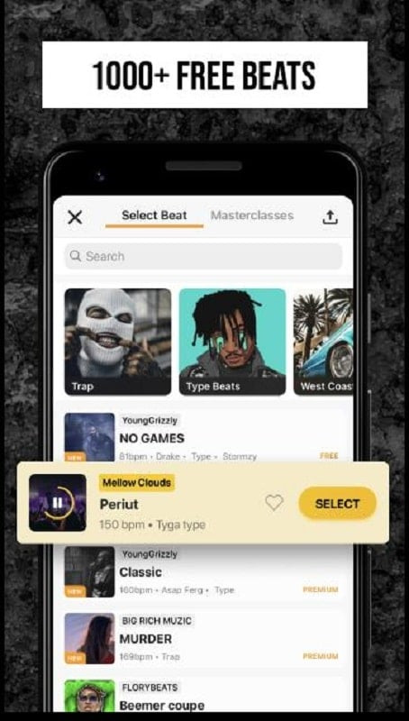 Rap Fame MOD APK screenshot