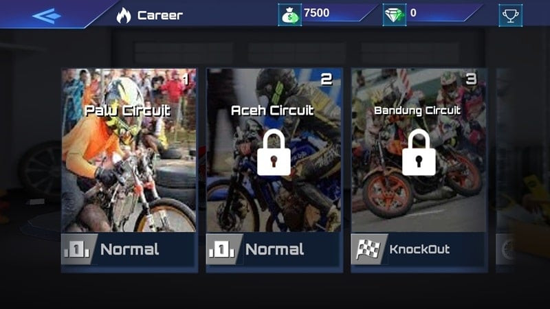 Real Drag Bike Racing Mod APK Bikes