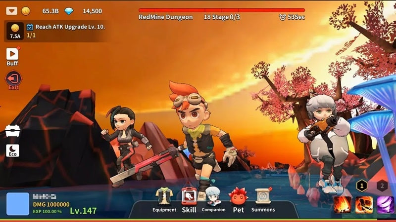 Red Desert mod apk - Chiến đấu với quái vật