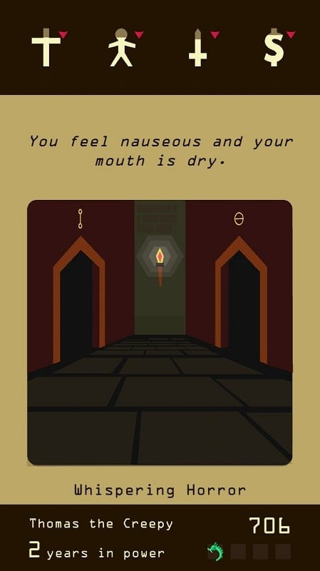 Reigns gameplay screenshot