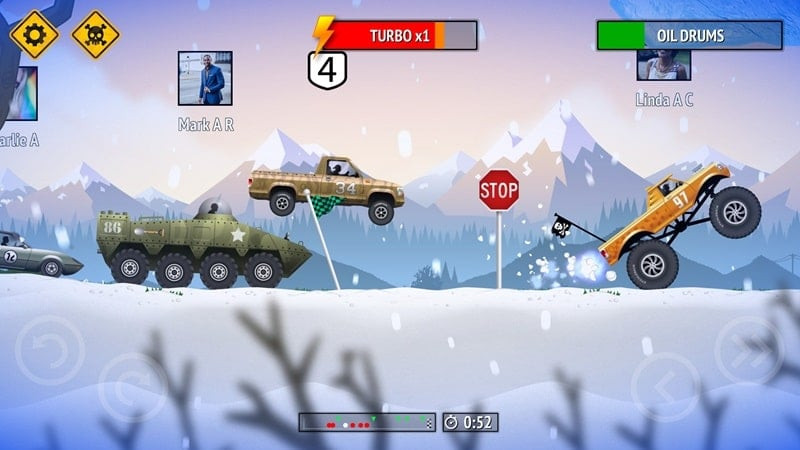 Renegade Racing vehicle customization screenshot