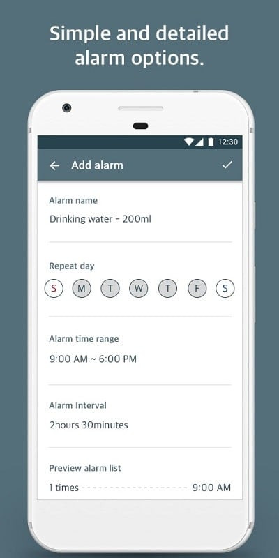 Repeat Alarm MOD APK trên Android