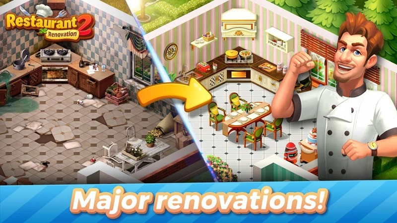 Restaurant Renovation 2 Free Download Screenshot