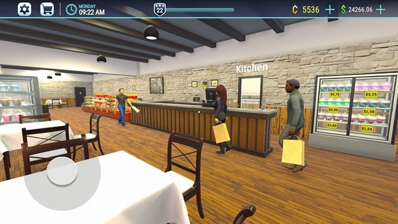 Restaurant Simulator 3D Bar Mod Gameplay