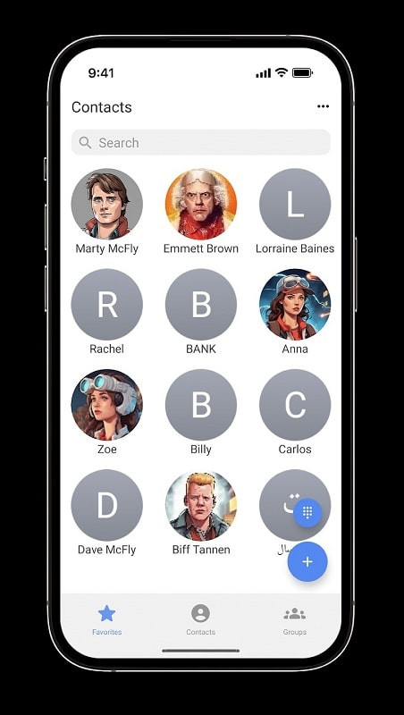 Right Contacts MOD APK Contact Search