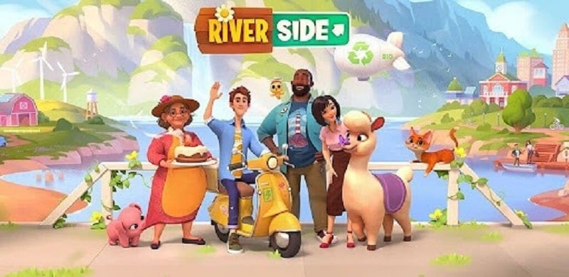 Riverside Farm Village MOD APK