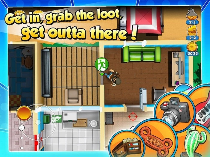 Robbery Bob 2 Double Trouble mod apk screenshot