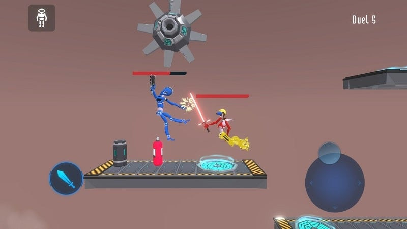 Robot Epic War Gameplay Screenshot