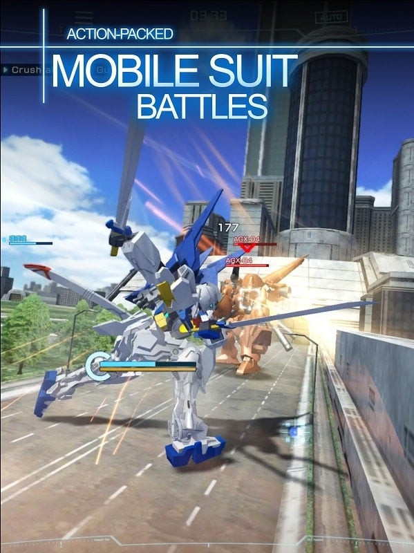 Gundam in Gundam Breaker Mobile