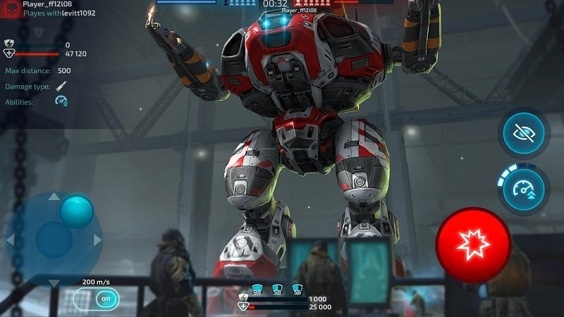 Robot Warfare intense battle screenshot