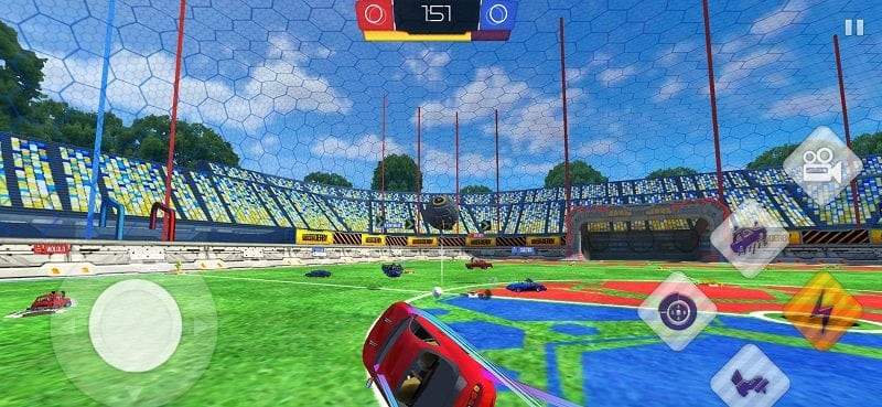 Rocket Soccer Derby Gameplay Screenshot