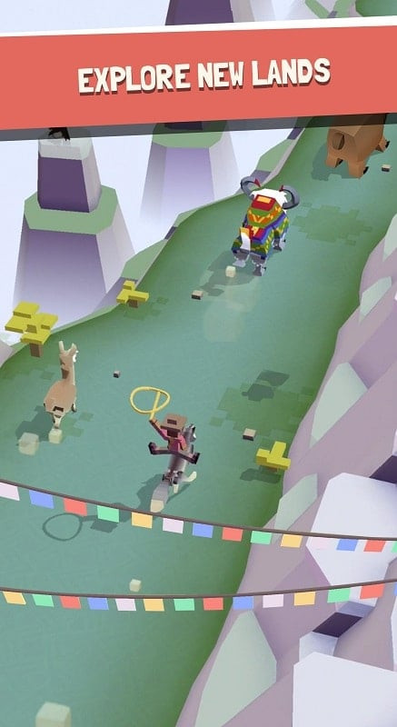 Exploring new lands in Rodeo Stampede