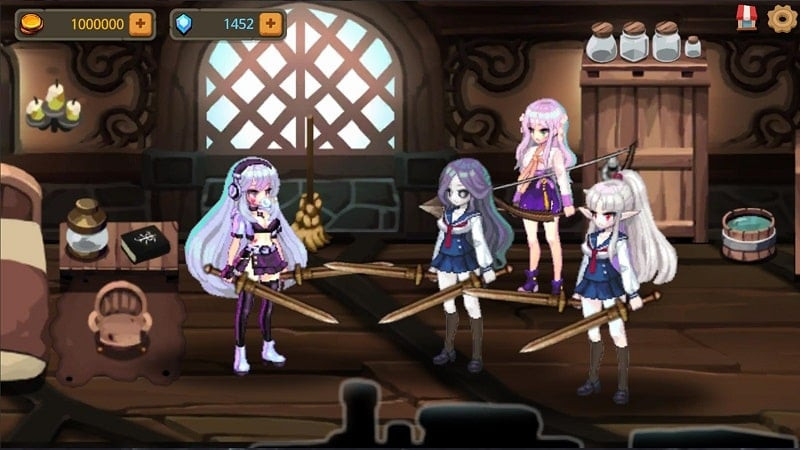 Rogue-like Princess battle screenshot