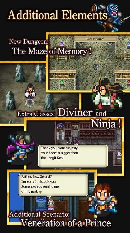 Romancing SaGa 2 dungeon screenshot