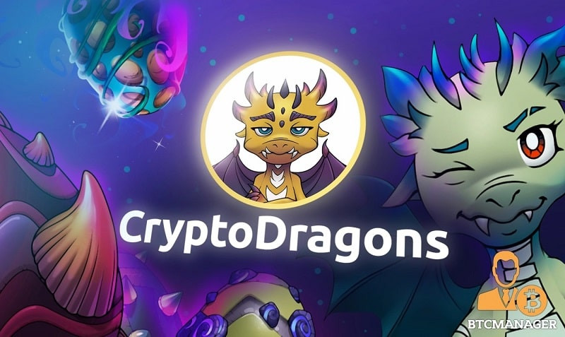 Rồng NFT trong Crypto Dragons