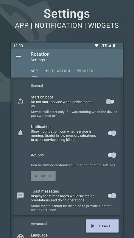 Rotation Orientation Manager In-Hand Vibration