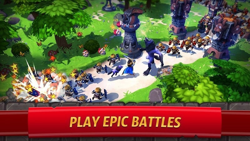 Royal Revolt 2 Mod APK Screenshot