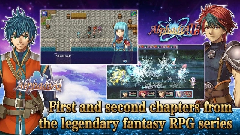 RPG Alphadia I & II APK download