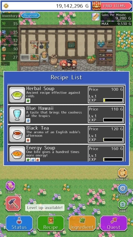 RPG Restaurant Idle HackSlash apk mod