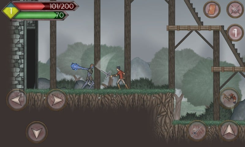 Runic Curse gameplay screenshot