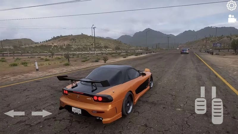 Mazda RX7 drifting in RX7 Drift Simulator 3D Driving