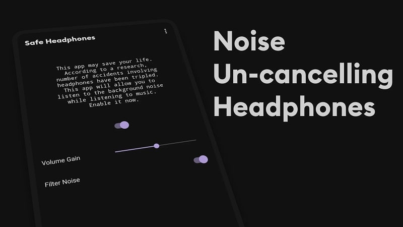 Safe Headphones MOD APK Android