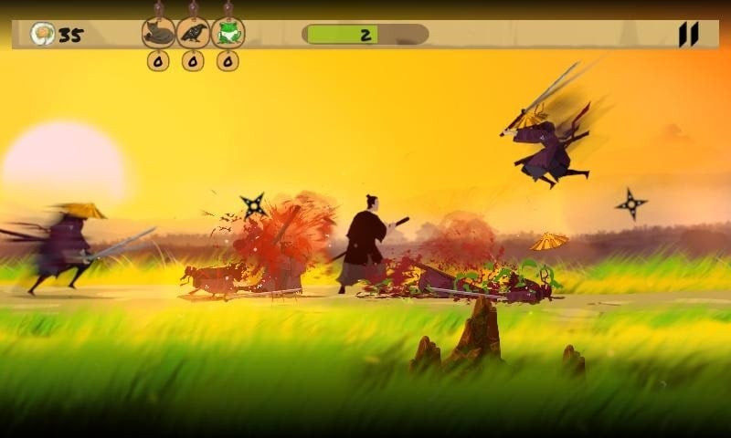 Samurai Story MOD APK character artwork