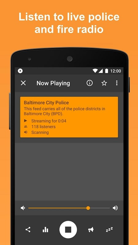 Scanner Radio Pro Mod APK Screenshot