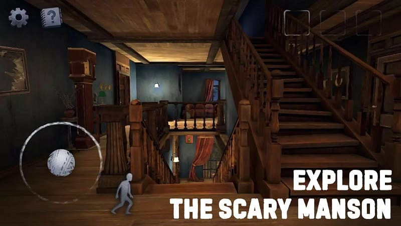 Scary Mansion MOD APK Gameplay