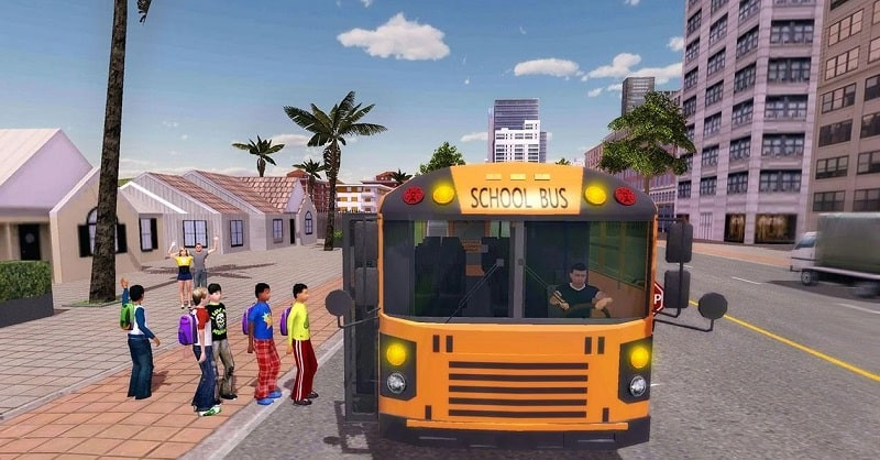 School Bus Game Pro MOD APK