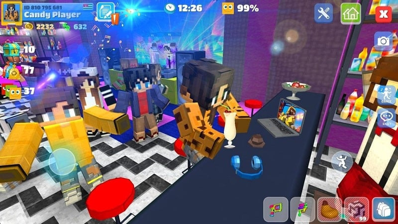 Building in School Party Craft MOD APK