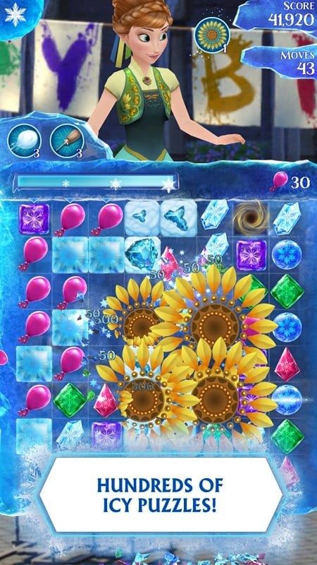 Disney Frozen Free Fall Character Screenshot