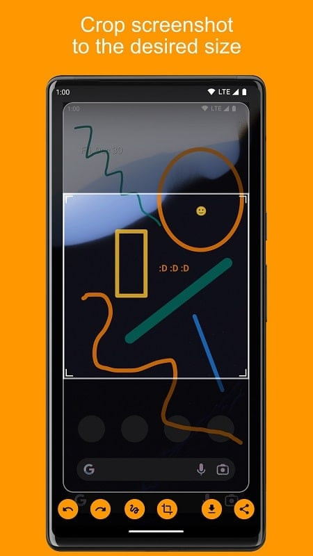 Screenshot Assistant MOD APK drawing feature