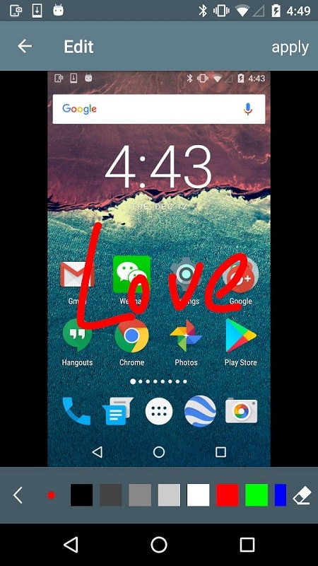 Screenshot & Screen Recorder MOD APK user interface