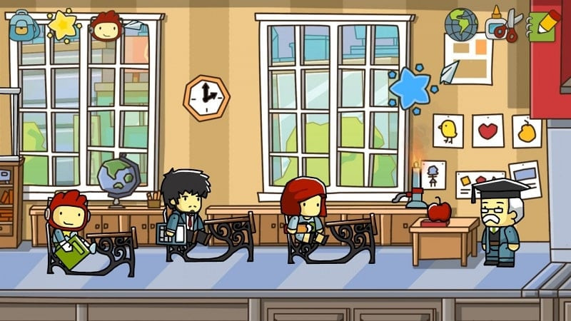 Scribblenauts Unlimited MOD APK download button