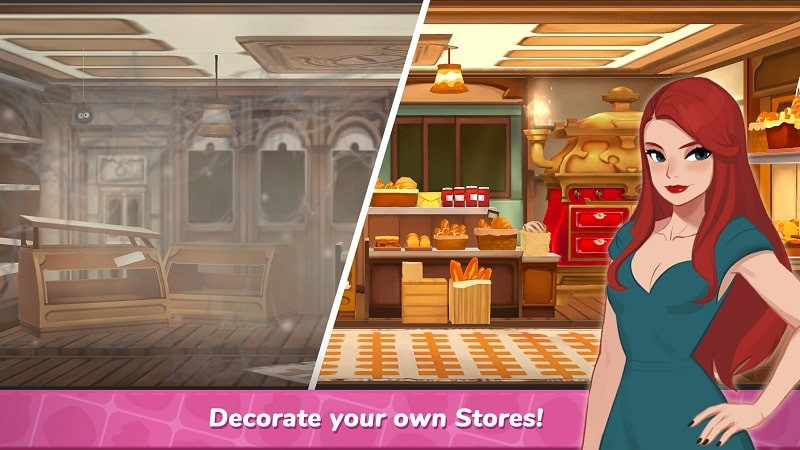 Decorating the House in Secret House MOD APK