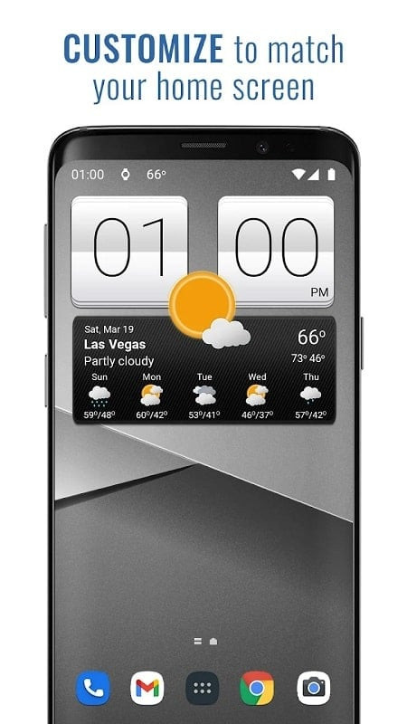 Sense V2 Flip Clock & Weather - MODCOMBO Benefits