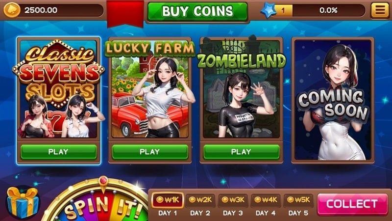 Sexy Slot Girls MOD APK Rewards