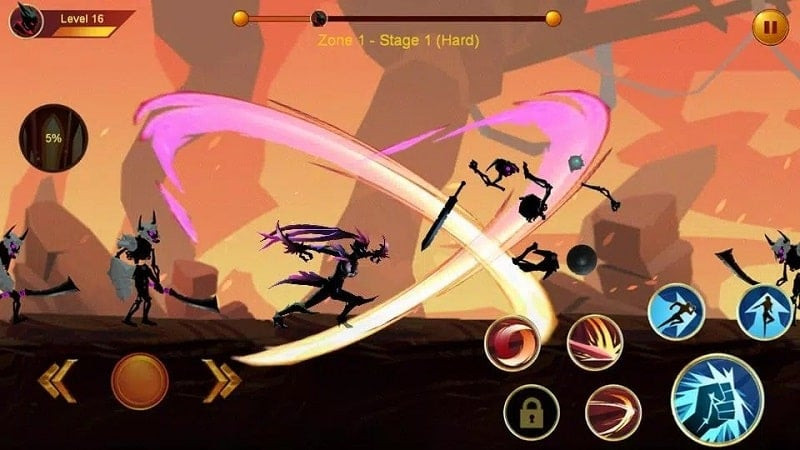 Shadow fighter 2 Ninja fight free