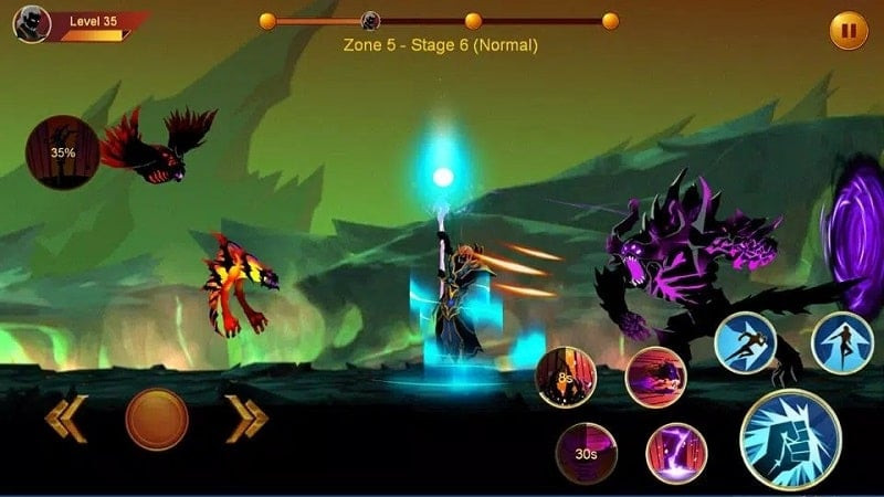 Shadow fighter 2 Ninja fight mod apk