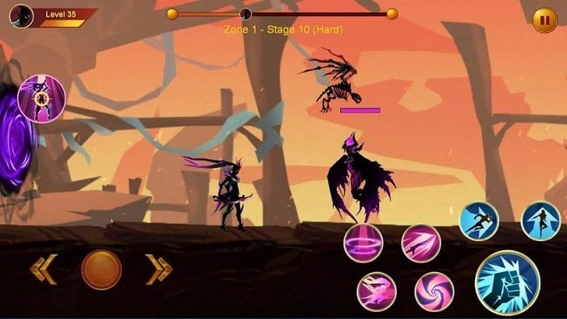 Shadow fighter 2 Ninja fight mod