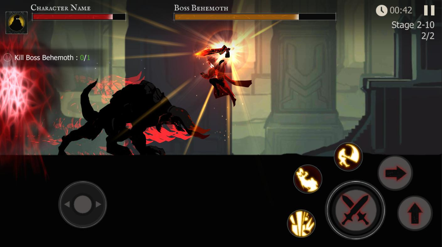 Shadow of Death Mod APK Characters