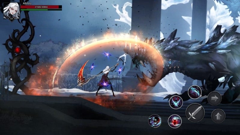 Shadow Rival combat screenshot