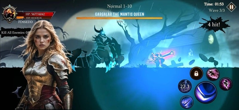 Shadow Slayer The Last Warrior mod apk