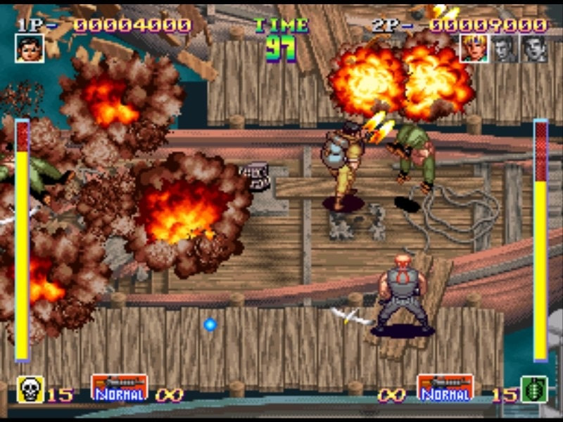 SHOCK TROOPERS ACA NEOGEO Mod APK Weapon Upgrade